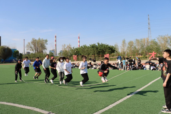 信息工程系第二届趣味运动会